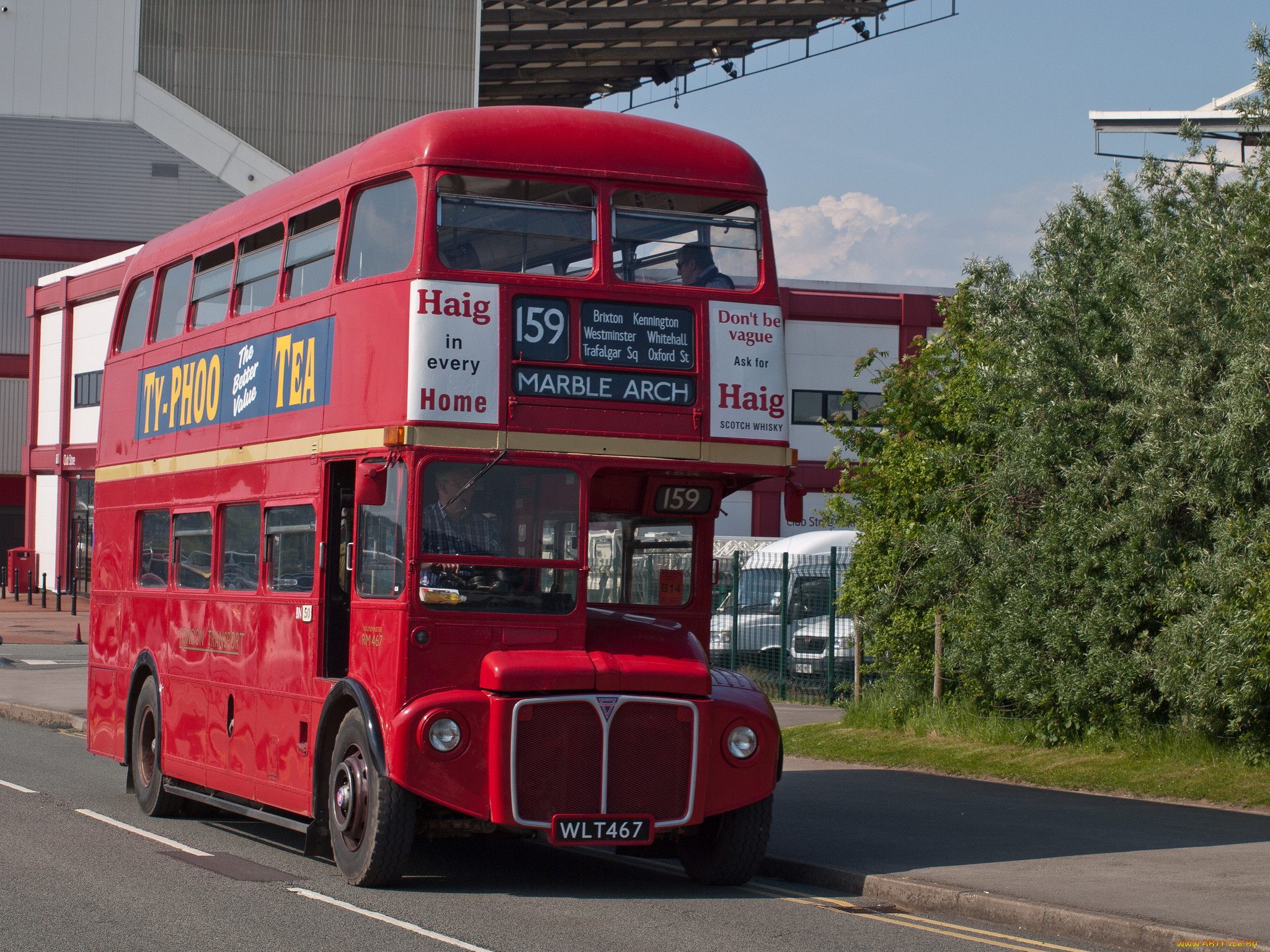 1960 aec routemasterpark royal london transport rm467, , , , , 